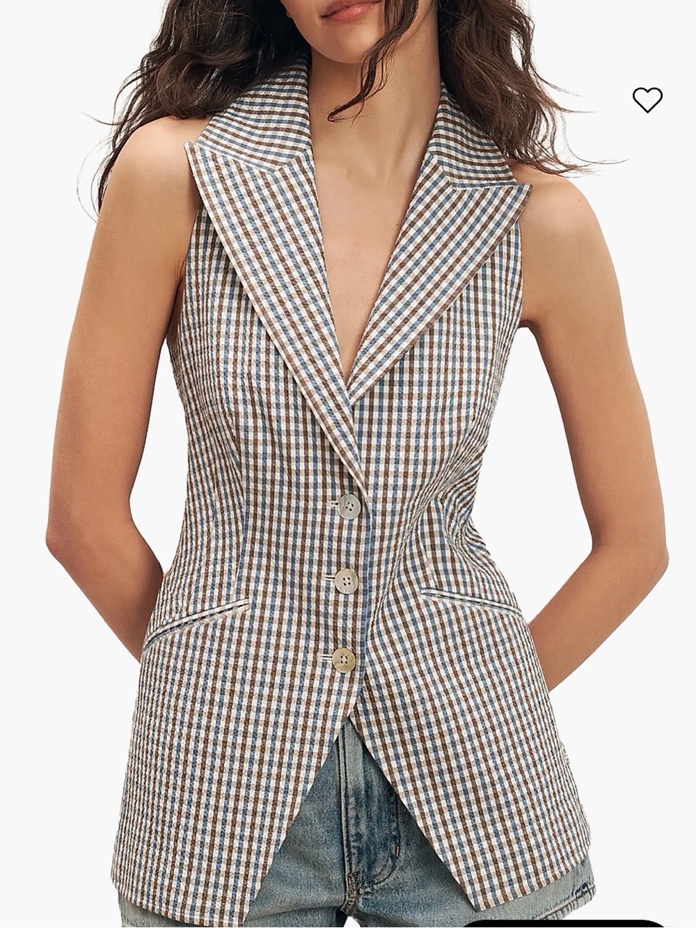 NWT Veronica Beard Costa Vest